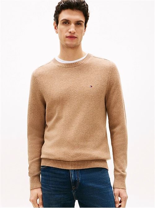 lambswool crew neck TOMMY HILFIGER | MW0MW36535RFG